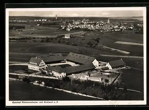 AK Rottweil a. N., Ortsansicht, Gutshof Rottenmünster