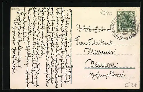 AK Riedlingen, Partie b. Schulplatz