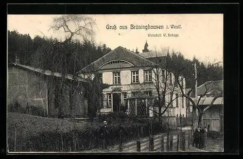 AK Brüninghausen i. Westf., Wirtschaft W. Hohage
