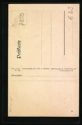 AK Stafflangen, In treuem Gedenken, Fahnen des Zweibunds und der Türkei