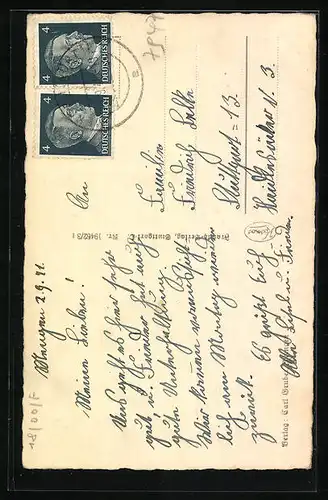 AK Mengen, Partie in der Hindenburgstrasse