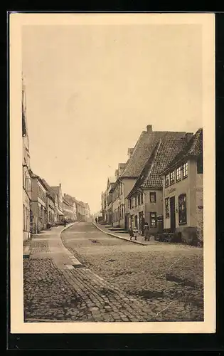 AK Neustadt i. Holst., Partie in der Brückenstrasse