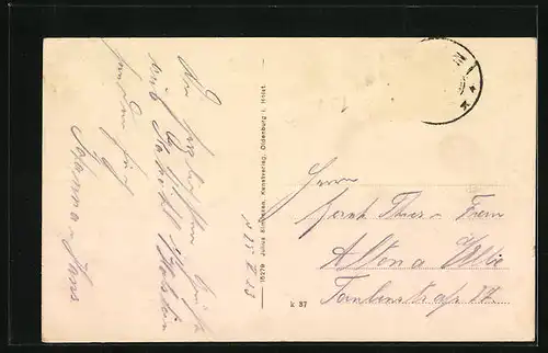 AK Kaköhl i. Holst., Strassenpartie mit Passanten