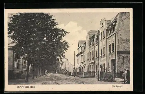 AK Senftenberg, Blick in die Lindenstrasse