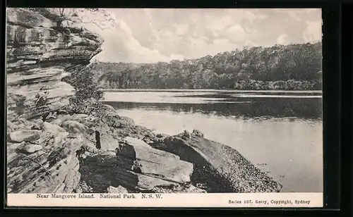 AK New South Wales, Near Mangrove Island, National Park