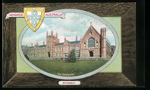 AK Sydney, The University, Coat of Arms