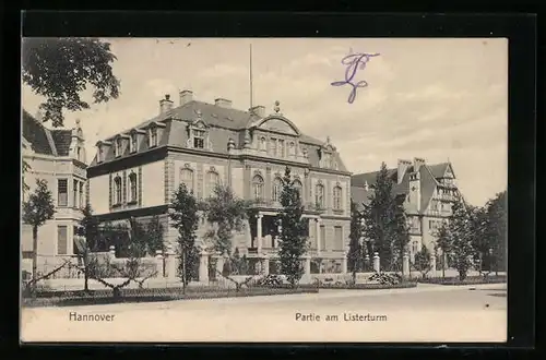 AK Hannover, Partie am Listerturm