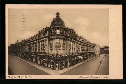 AK Berlin, Central-Hotel