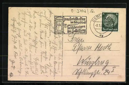 AK Benneckenstein /Harz, Strassenpartie in der Oberstadt