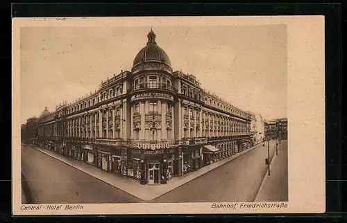 AK Berlin, Central-Hotel