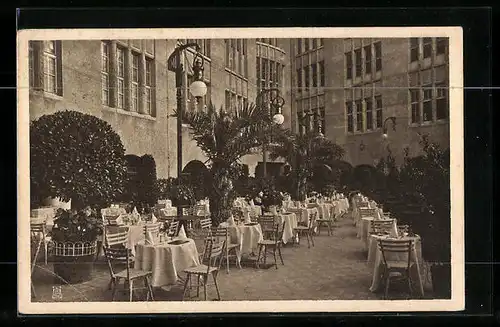 AK Berlin-Tiergarten, Restaurant Hofgarten am Potsdamer Platz