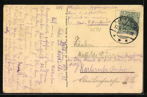 AK Waldulm, Gathaus zum Rebstock