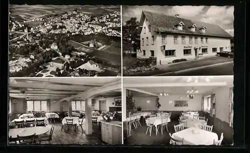 AK Bad Dürrheim, Gasthof Pension Blume, Gesamtansicht