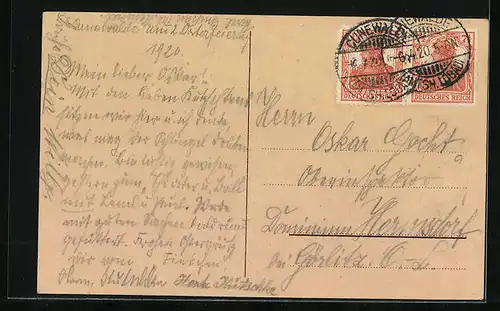 AK Cunewalde, Kurhaus Sachsenhöhe