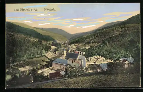 AK Bad Rippoldsau, Ansicht vom Klösterle