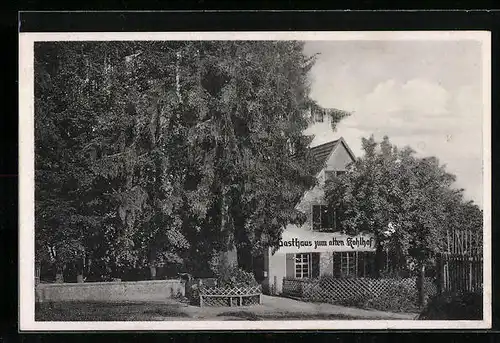 AK Heidelberg, Gasthaus zum alten Kohlhof