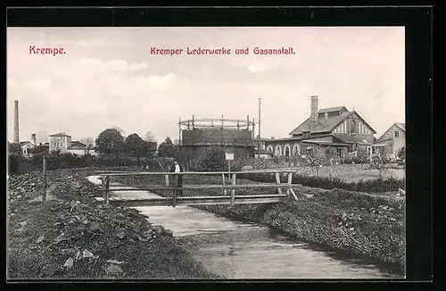 AK Krempe, Kremper Lederwerke und Gasanstalt
