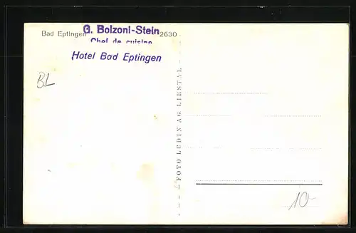 AK Eptingen, Hotel Bad Eptingen