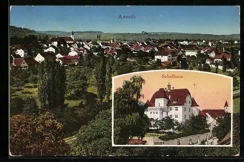 AK Aesch, Teilansicht, Schulhaus