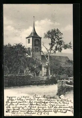 AK Savagnier, L`Eglise