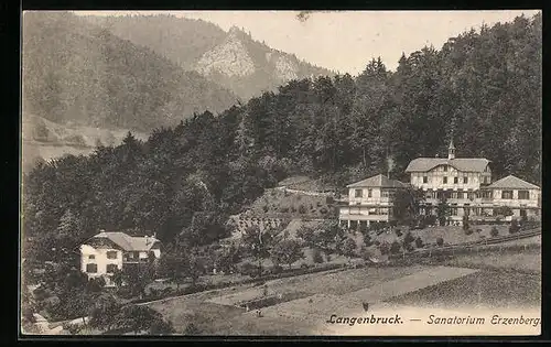 AK Langenbruck, Sanatorium Erzenberg