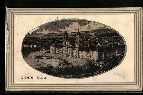 AK Einsiedeln, Partie am Kloster
