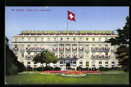 AK Genève, Hotel de la Métropole