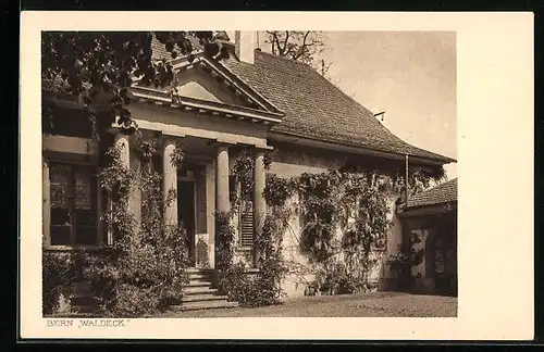 AK Bern, Haus Waldeck, Hausportal