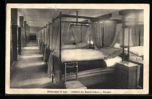 AK Estavayer-le-Lac, Institut du Sacre-Coeur, Dortoir