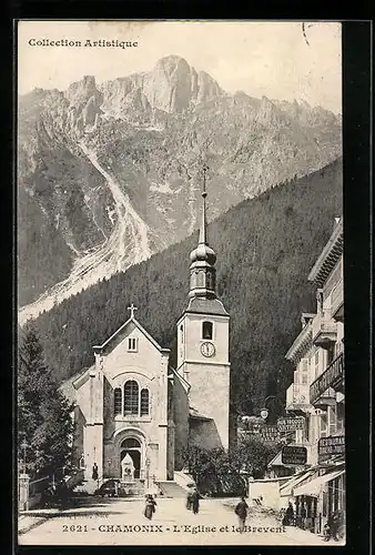 AK Chamonix, L`Eglise et le Brevent