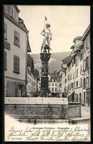 AK Neuveville, Ancienne Fontaine