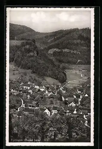 AK Eptingen, Gesamtansicht aus der Vogelschau