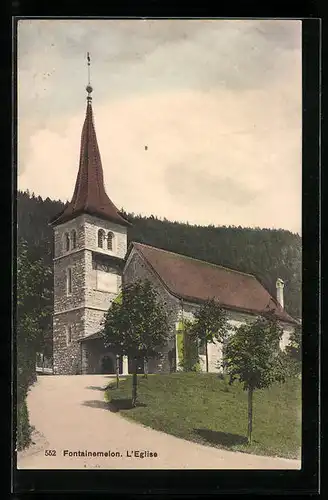 AK Fontainemelon, L`Eglise