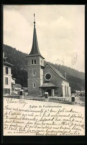 AK Fontainemelon, L`Eglise
