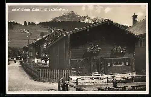 AK Wildhaus, Zwinglihütte & Schafberg