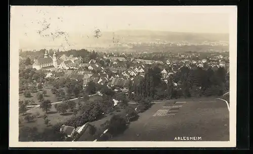 AK Arlesheim, Gesamtansicht aus der Vogelschau