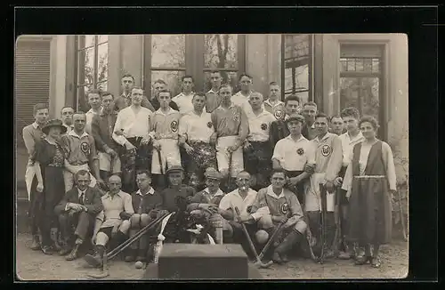 AK Feldhockeymannschaft im Gruppenfoto