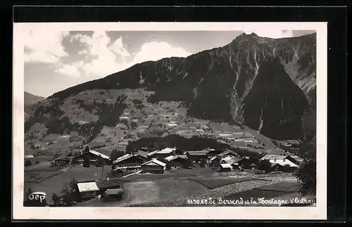 AK Le Bersend, Vue Generale et la Montagne