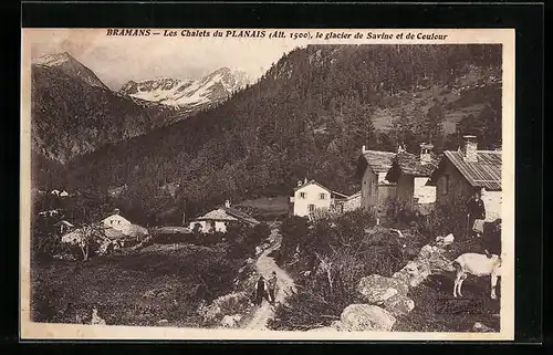AK Bramans, Les Chalets du Planais, le glacier de Savine et de Coulour