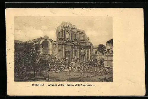 AK Messina, Avanzi della Chiesa dell`Annunziata