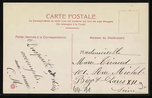 AK Liebespaar mit Spielkarten