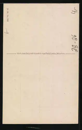 AK Szene aus Die Meistersinger, Sage