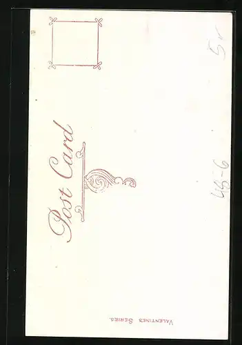 AK Rauchender Herr am Telefon