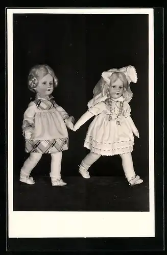 AK Sonneberger Puppenpaar, um 1930