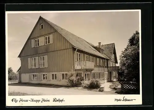 AK Rothof, Elly Heuss-Knapp Heim