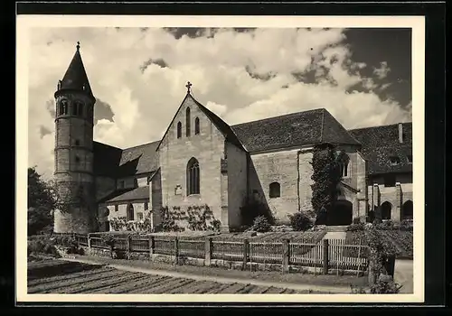 AK Lorch /Wttbg., Altersheim von Hilfswerk der evangelischen Landeskirche, Kloster Lorch
