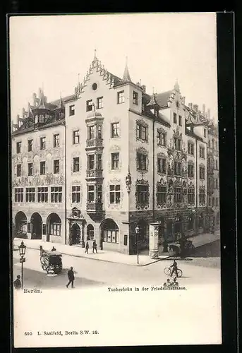 AK Berlin, Gasthaus Tucherbräu in der Friedrichstrasse