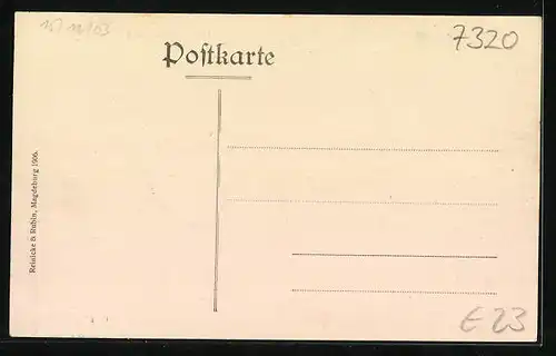 AK Göppingen, Untere Marktstrasse mit Gasthaus zum Bären Carl Scheer