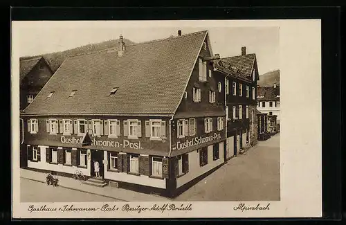 AK Alpirsbach, Gasthaus Schwanen-Post
