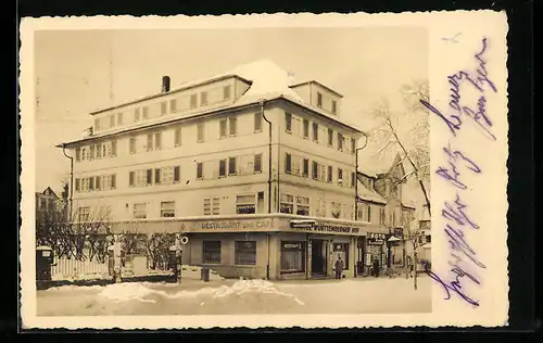 AK Freudenstadt i. Schwarzwald, Hotel Württemberger Hof